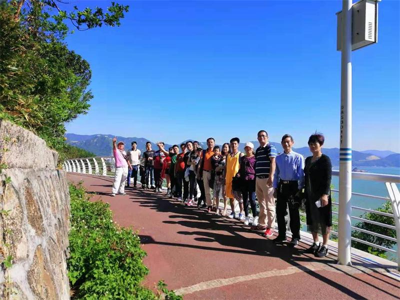 金華田電力員工深圳梅沙徒步游